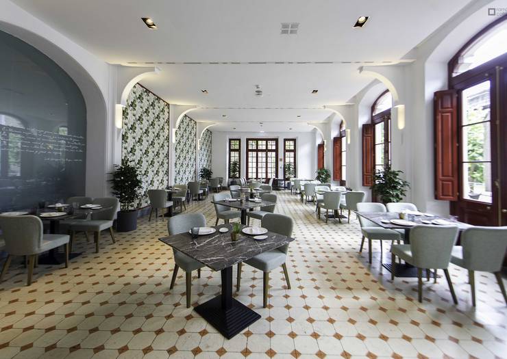Ресторан scanda Gran hotel Las Caldas by Blau Hotels Астурия
